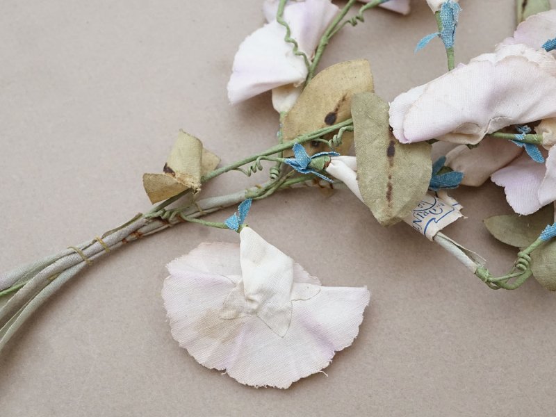 画像6: ＊蚤の市＊アンティーク 布花 昼顔 プランタン百貨店のラベル付 - AU PRINTEMPS -