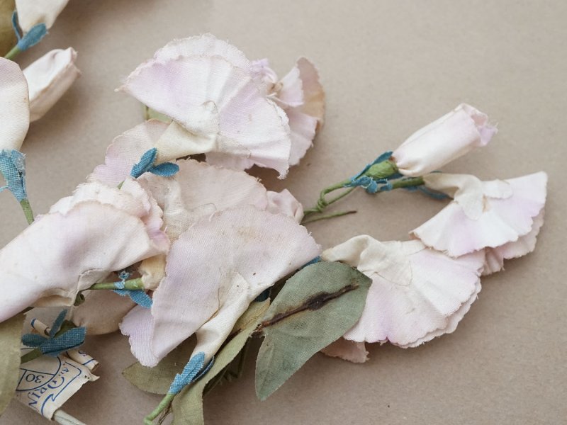 画像4: ＊蚤の市＊アンティーク 布花 昼顔 プランタン百貨店のラベル付 - AU PRINTEMPS -