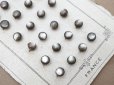 画像10: アンティーク マザーオブパール製 極小 ボタン 5mm 24ピース シェルボタン グレー (10)