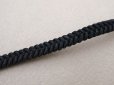 画像2: 1900年頃 アンティーク シルク製 トリム 黒 6mm幅 (2)
