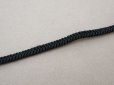 画像3: 1900年頃 アンティーク シルク製 トリム 黒 6mm幅 (3)