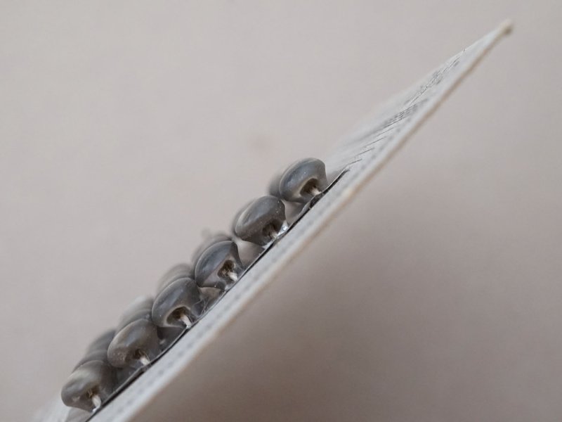 画像3: アンティーク マザーオブパール製 極小 ボタン 5mm 24ピース チャコールグレー シェルボタン