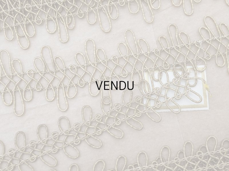 画像4: ＊蚤の市セット＊ 19世紀 メタルレースのセット 7m