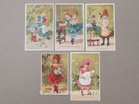 ＊蚤の市セット＊アンティーク クロモ 5点セット