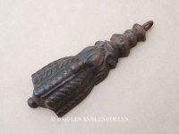 ＊蚤の市＊アンティーク タッセル型 カーテン重し メタル製