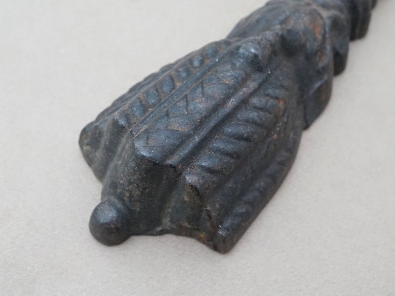 画像6: ＊蚤の市＊アンティーク タッセル型 カーテン重し メタル製