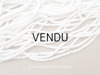 アンティーク ミルクガラス シードビーズ ホワイト 75〜78g 1粒=9〜9.5粒