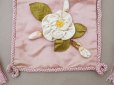 画像6: アンティーク ロココモチーフ付 シルク製 お菓子袋 オモニエール オールドローズ  (6)