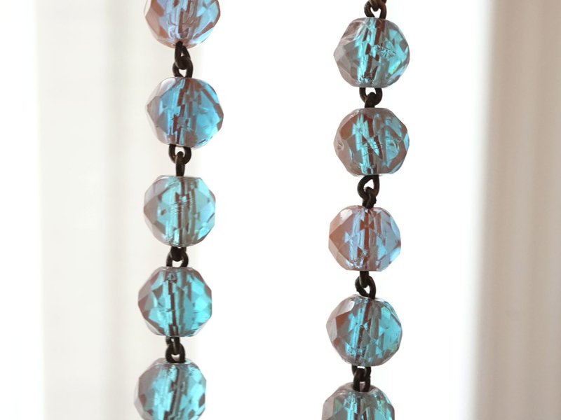 画像11: 【セール対象外】【クーポン対象外】アンティーク サフィレットのロザリオ シルバー製