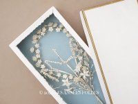 アンティーク ワックスフラワーのブーケ イニシャル  [ MLB ]  結婚式 ウェディング