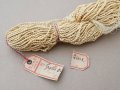 19世紀末アンティーク 紐 スモーキーイエロー  1mm幅 