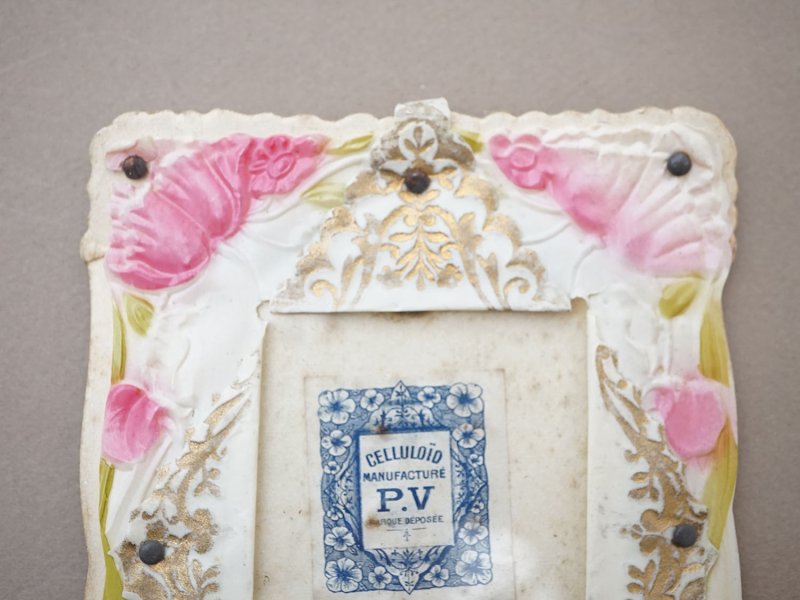 画像2: ＊蚤の市＊ セルロイドのフォトフレーム 