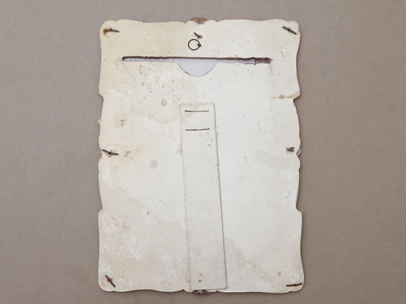 画像4: アンティーク セルロイドのフォトフレーム ミルキーピンク 花模様