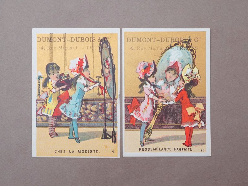 画像3: ＊蚤の市セット＊アンティーク クロモ 4点セット