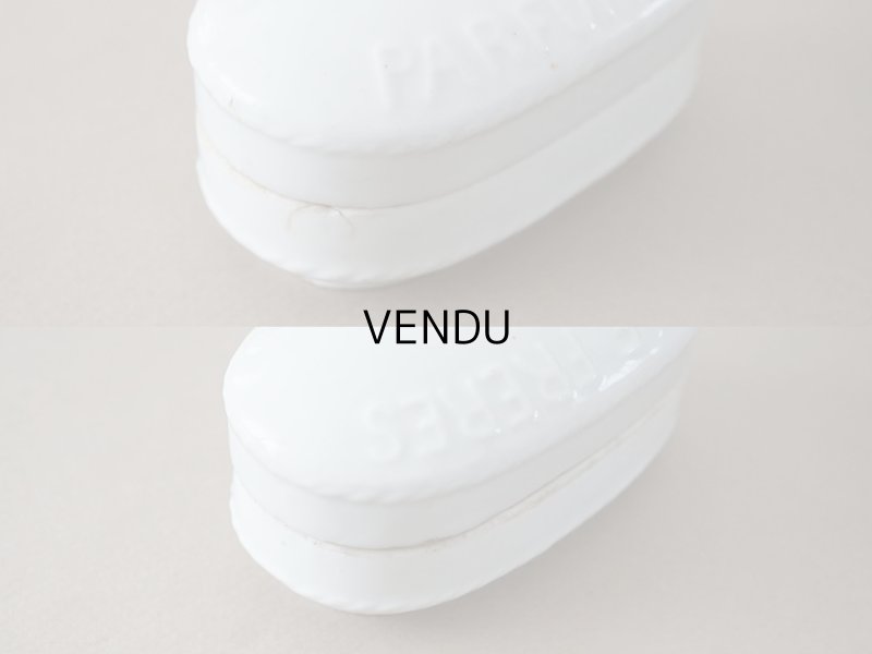 画像4:  アンティーク GELLE FRERES 歯磨き粉ケース セラミック製 - GELLE FRERES PARIS -