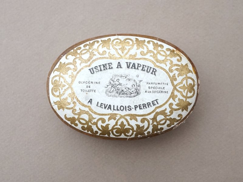 画像5: 19世紀 アンティーク ソープボックス SAVON D'AVELINE MOUSSEUX - GELLE FRERES -