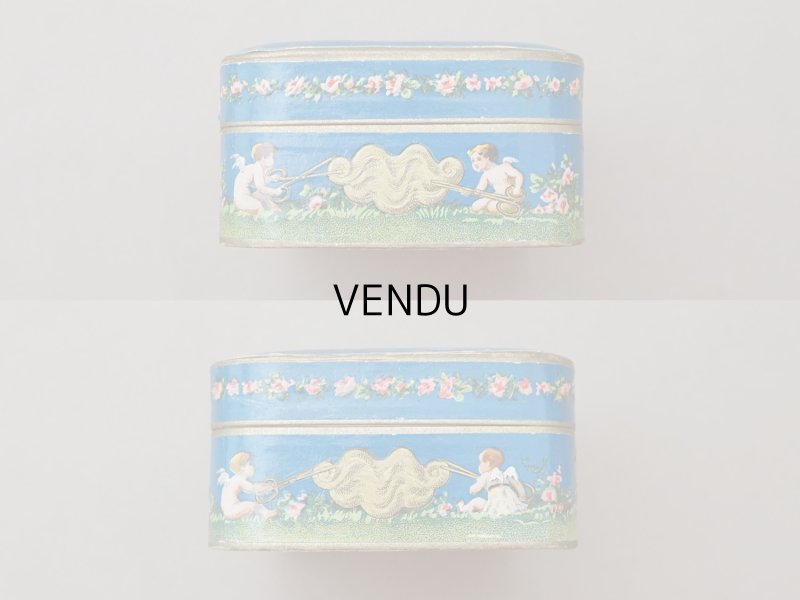 画像4: アンティーク 『ショコラ・フランソワ・ マルキ』のお菓子箱  LES FRISONS DE F.MARQUIS - CHOCOLAT FRANCOIS MARQUIS PARIS -