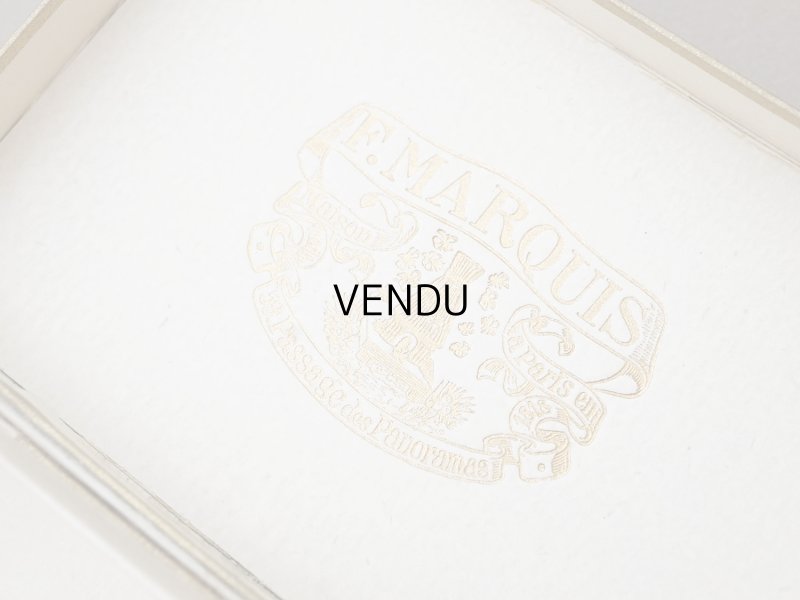 画像6: アンティーク 『ショコラ・フランソワ・ マルキ』のお菓子箱  LES FRISONS DE F.MARQUIS - CHOCOLAT FRANCOIS MARQUIS PARIS -