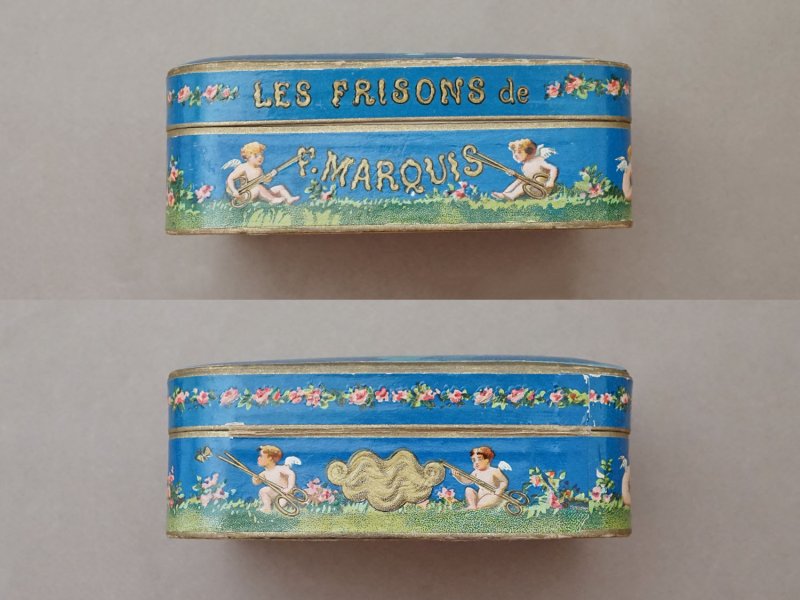画像3: アンティーク 『ショコラ・フランソワ・ マルキ』のお菓子箱  LES FRISONS DE F.MARQUIS - CHOCOLAT FRANCOIS MARQUIS PARIS -