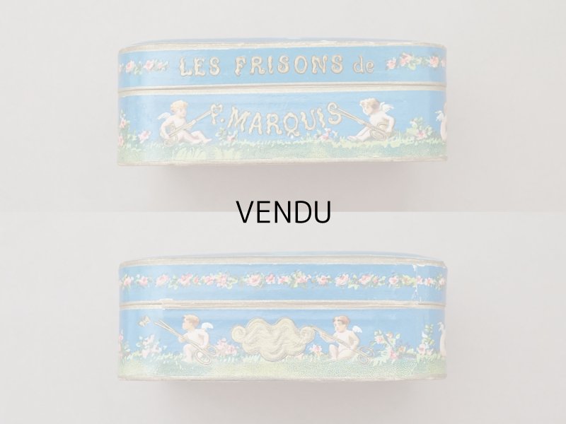 画像3: アンティーク 『ショコラ・フランソワ・ マルキ』のお菓子箱  LES FRISONS DE F.MARQUIS - CHOCOLAT FRANCOIS MARQUIS PARIS -