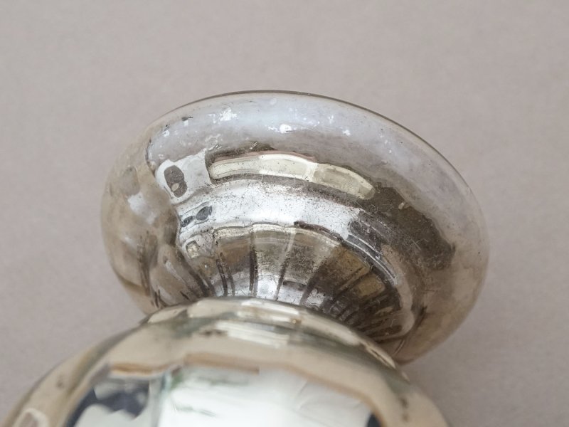 画像10: アンティーク マーキュリーグラスのフラワーベース 花瓶