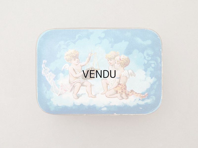 画像2: アンティーク 『ショコラ・フランソワ・ マルキ』のお菓子箱  LES FRISONS DE F.MARQUIS - CHOCOLAT FRANCOIS MARQUIS PARIS -