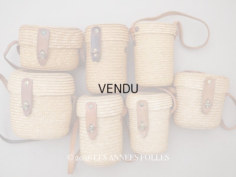 画像1: アンティーク グラスパニエ 8点セット