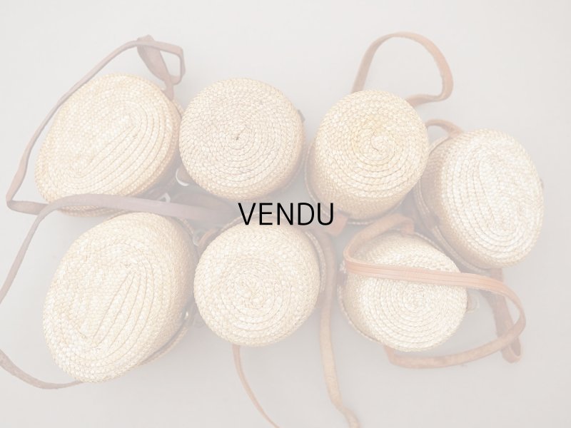 画像6: アンティーク グラスパニエ 8点セット