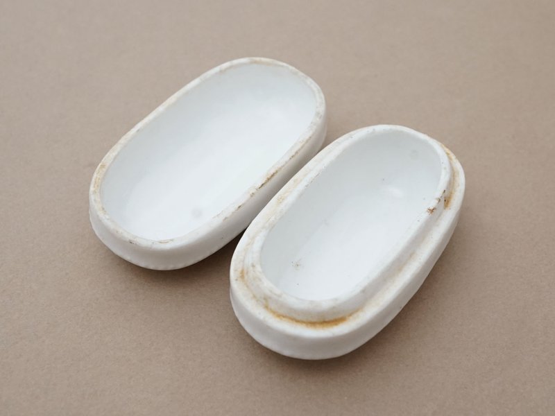 画像6:  アンティーク GELLE FRERES 歯磨き粉ケース セラミック製 - GELLE FRERES PARIS -