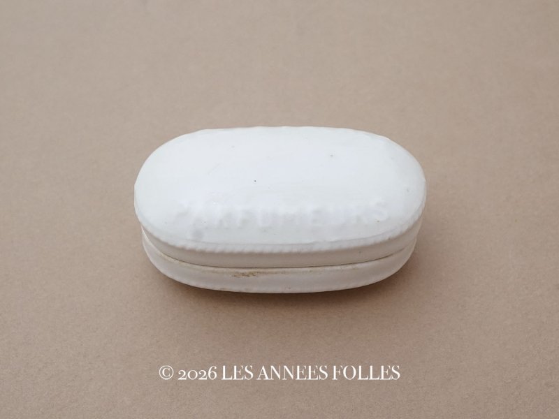 画像1:  アンティーク GELLE FRERES 歯磨き粉ケース セラミック製 - GELLE FRERES PARIS -