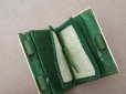 画像7: 19世紀 アンティーク ドール用 ニードルケース ボーン製 グリーンのベルベット ドールハウス NEEDLES (7)