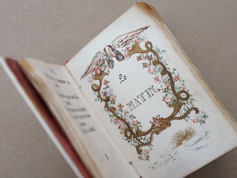 画像9: 19世紀 アンティーク ドール用 ミサ用 子ども用聖歌集 ボーン製 ドールハウス MESSE