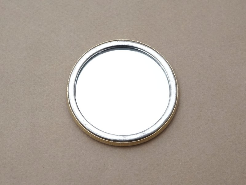 画像2: ＊蚤の市＊アンティーク ハンドミラー 手鏡 POUDRE DE BEAUTE OSIBELLE - HARMELLE-SALARNIER PARIS -