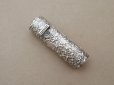 画像5:  アンティーク シルバー製 携帯用 パフュームボトル クリスタルの栓 ロカイユ装飾 花模様 MARQUERITE (5)