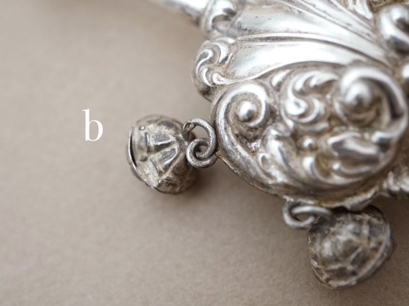 画像7: ＊蚤の市＊19世紀 ナポレオン3世時代 アンティーク ラトル シルバー製