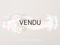 1900年頃 アンティーク 大きなダイカットクロモ 薔薇を持つ手