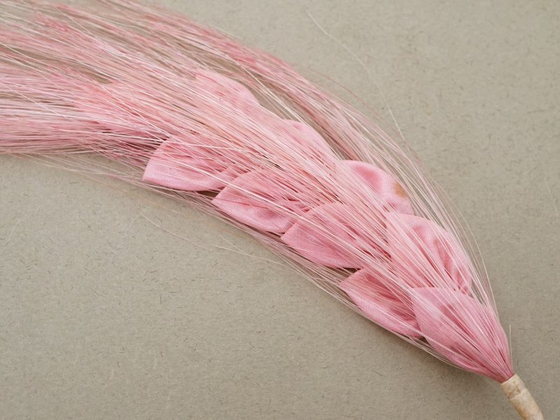 画像3: ＊蚤の市＊アンティーク  帽子用 フェザー ピンク 2点セット