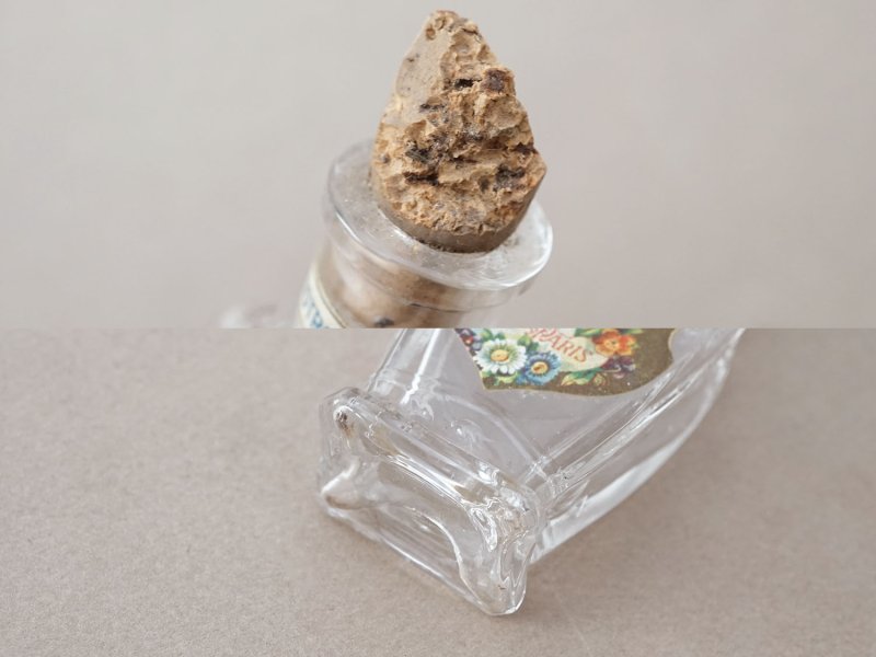 画像4: アンティーク パフュームボトル 鈴蘭柄 EXTRAIT AUX FLEURS POUR LE MOUCHOIR 