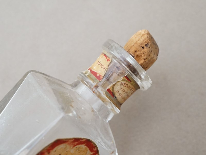 画像6: ＊蚤の市＊アンティーク パフュームボトル BRILLANTE POUR LES CHEVEUX ET LA BARBE MULTIFLORIS E - PARFUMERIE F.MILLOT PARIS - 