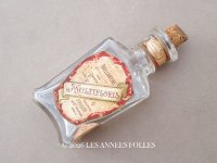 ＊蚤の市＊アンティーク パフュームボトル BRILLANTE POUR LES CHEVEUX ET LA BARBE MULTIFLORIS E - PARFUMERIE F.MILLOT PARIS - 