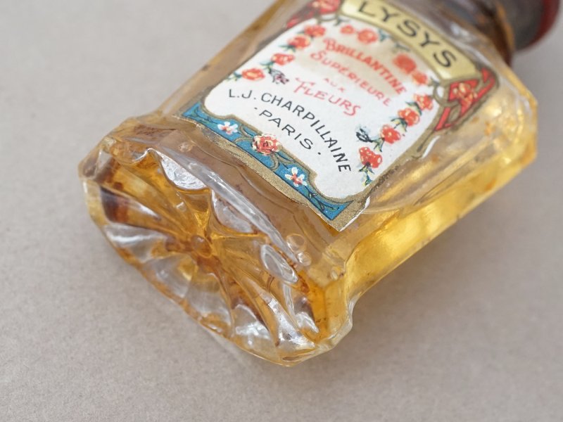画像5: ＊蚤の市＊未開封 アンティーク 香水瓶　パフュームボトル LYSYS BRILLANTINE SUPERIEURE AUX FLEURS  - L.J.CHARPILLAINE PARIS -