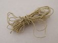 画像2: ＊蚤の市セット＊アンティーク メタル製 リボン＆コードのセット (2)