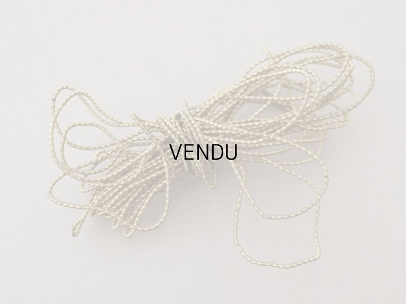 画像2: ＊蚤の市セット＊アンティーク メタル製 リボン＆コードのセット