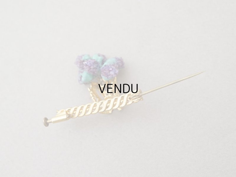 画像8: アンティーク 香り付き 花かごのブローチ LA BROCHE PARFUMEE