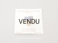 アンティーク 香り付き 花かごのブローチ LA BROCHE PARFUMEE