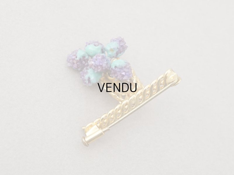 画像6: アンティーク 香り付き 花かごのブローチ LA BROCHE PARFUMEE