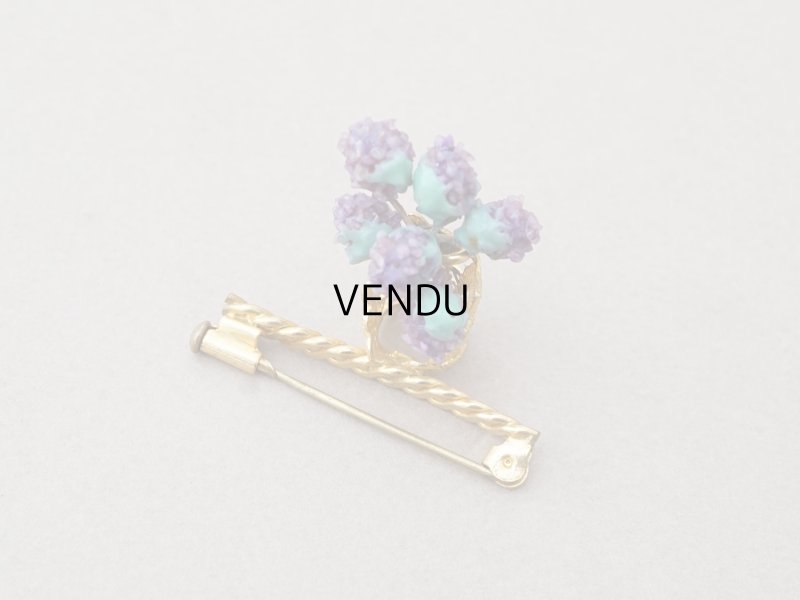画像7: アンティーク 香り付き 花かごのブローチ LA BROCHE PARFUMEE