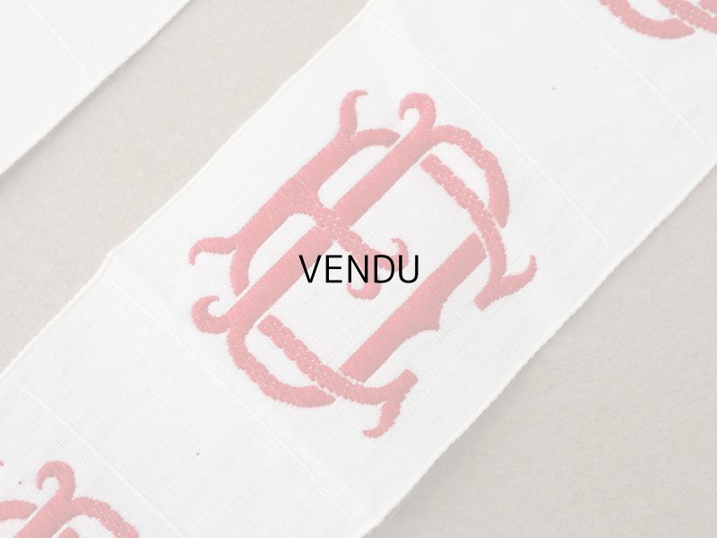 画像4: ＊蚤の市セット＊アンティーク イニシャルシート＆イニシャルテープのセット