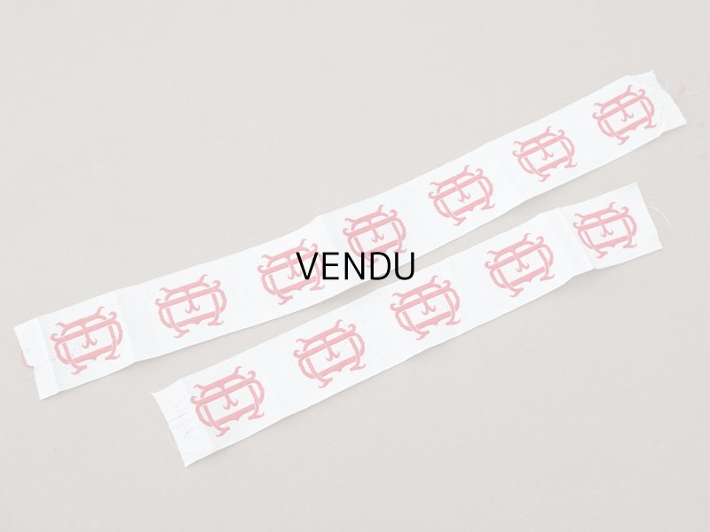 画像3: ＊蚤の市セット＊アンティーク イニシャルシート＆イニシャルテープのセット