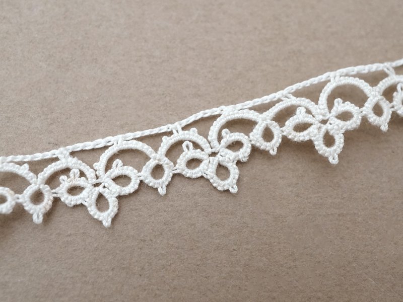 画像2: アンティーク タティングレース 1.7m